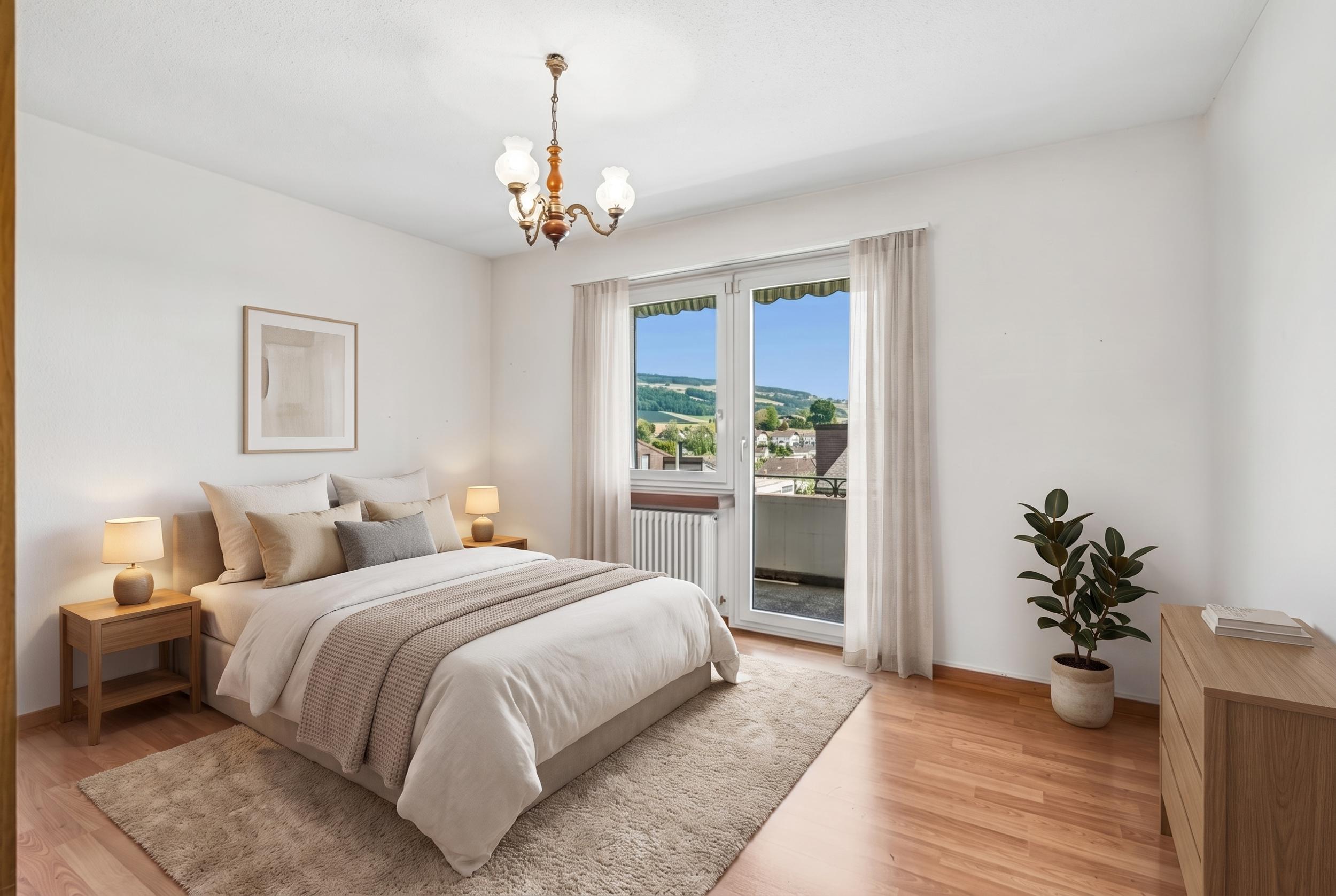 Schlafzimmer nachher